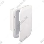 CASE FOR SHOWER 165mm x 237mm WHITE wLid