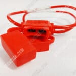 FUSE HOLDER WATER PROOF INLINE RED-1