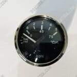 KUS OIL PRESSURE GAUGE BLACK FACE 52MM