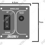 LALIZAS WINDLASS WATERPROOF SWITCH PANEL-3