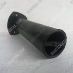 ROD HOLDER WITH CAP PLASTIC BLACK – 3