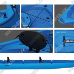 SEAFLO ADULT-CHILD KAYAK BLUE – 3